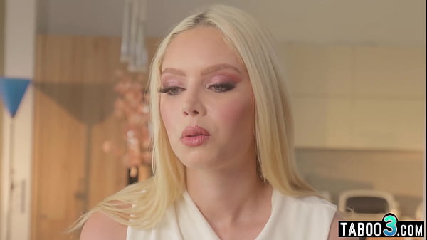 hot blonde principal vivian lola needs to release steam on two big cocks
