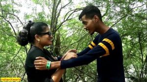 Indian desi Beautiful Bhabhi outdoor romance! Indian Desi Rough Sex
