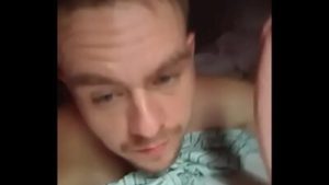 Kitchen pot handle in the ass dildo mouth