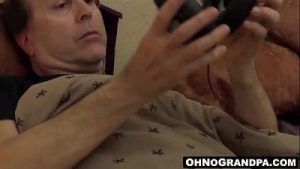 Daisy Lee will give her older guy a nice blowjob, so she’ll make the old man feel new again!