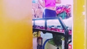 Desi housewife unfortunately fucking with store keepar. Telugu dirty talks.