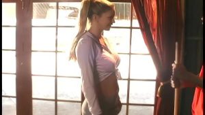 Filthy, hot blonde ass fucked with a huge black dick on the pool table