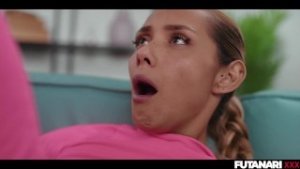 Veronica Leal Grows Futa Cock And Fucks Herself – Chicks With Dicks Clone Sex