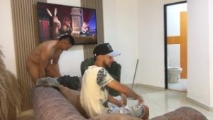 The service employee gets angry and I fuck her