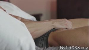 Naughty Skyy Knox blows dick before interracial bareback sex