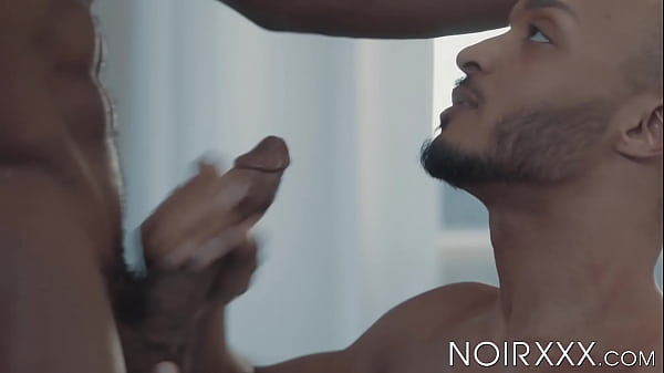 Black gays Dillon Diaz and Pheonix Fellington anal fuck