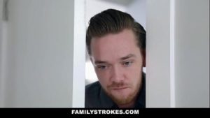 Horny stepsister gets caught being fucked – Kali Roses