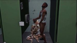 Tattooed emo girl sucks BBC