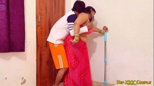 I caught my beautiful maid and fucked her hard.