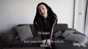 PETITE STUDENT CHEATING WITH BBC ROOMMATE WHILE BOYFRIEND SLEEPING NEXT DOOR!
