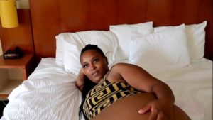 Super sized BBW butter crunch fucks young BBC stud