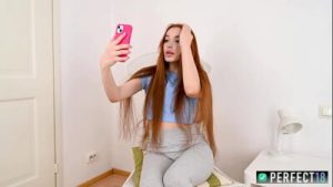 Perfect18 Megan Murkovski Slaps her Pussy after Cute Orgasm