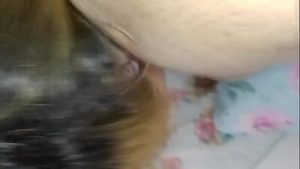 Vivi Guedez – With a brief, sloppy blowjob from the guys to warm up before the scene.