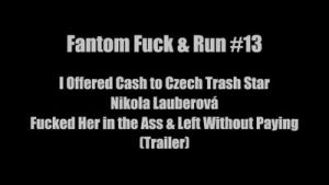 FANTOM ep. #13 – NIKOLA LAUBEROVÁ Reverse Cowgirl & Doggy Anal from Side View (Trailer)