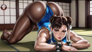 CHUN-LI. Porn Training Legend. Ep. 4