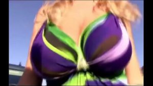 Kelly Madison’s huge boobies bouncing uncontrollably