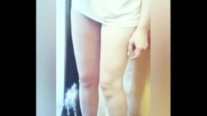 Amatorski seks. Brunetka żona zdradza po imprezie