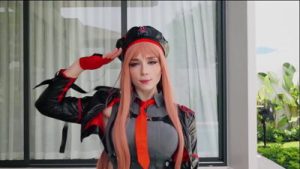 Rapi from The Nikke Goddess of Victory Rough Fucks, Deepthroats and Gets Big Ass Cumshot – Cosplay