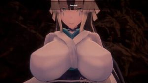 Monster Girl Island: Prologue en español Fuyuko la mujer de las nieves me deja chupar sus tetas mientras me chupa la polla