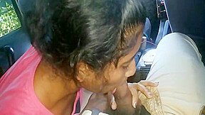 Cute teen 18+ Girl In Car With Lover Sex