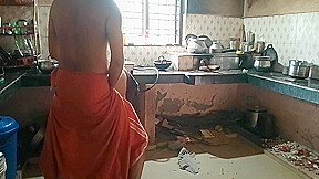 Indian Malayali Housewife Is Fucked Doggy Style By Her Husband At Home In The Kitchen