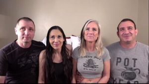 Desperate Amateurs Bunny Sabrina and Babyanne get their tight pussies banged hard