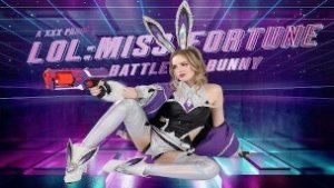 Could You Endure Lustful Petite Hottie Scarlett Sage As Miss Fortune Battle Bunny