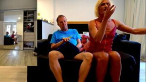 Latest Live Sex Show, Gigi and Dave, Shemale and Man Couple, POV, Behind the Scene, Webcam Sex, 02.09.2025 P6