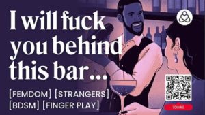 ASMR Audio Porn: Femdom Fucks Her Bartender After The Bar – BDSM & Teasing – Erotic Audio Roleplay