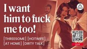 ASMR Audio Porn: Hotwife MFM Threesome with Husband & Boyfriend – Anal Sex & DP – Erotic Audio Story