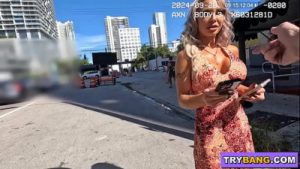 BANGBROS – Blonde Big Tit Cougar Adara Jordin Being Served Dick And Protected By Officer Tony Rubino