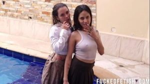 Yessica Bunny   Helen Star school uniform underwater