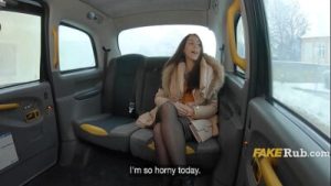 Horny Euro Girl Wants To Fuck Somebody & Offers Cab Driver Sex