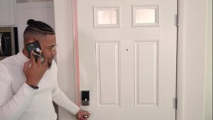 Real Estate Agent Artemis gets caught jerking off in client Kimmie Liu new house