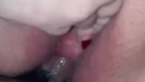 Rubbing MY Wet Pussy While Being Fucked In My Car!!!