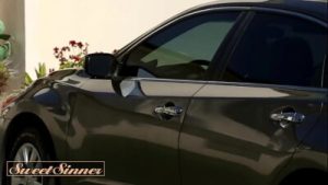 SWEET SINNER – Stunning Babe Gets Her Pussy Fucked On The Couch & Gets Rewarded With A Creamy Finish On Her Juicy Tits