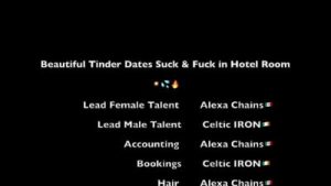 Trailer Petite Latina Tinder Date Alexa Chains Sucks & Fucks In Hotel Room 4K