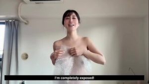 Minami Sally Bubble Wrap Challenge