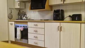 Upskirt finger fuck on kitchen counter by brother in law