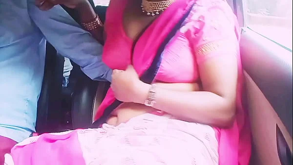 Car sex indian romance. Beautiful sexy saree housewife with boyfriend Telugu dirty talks.