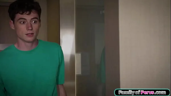 Eh thats my cock youre massaging stepmom