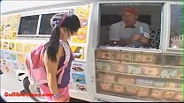 gullibleteenscom icecream truck 18 year old roller skates cock for first time