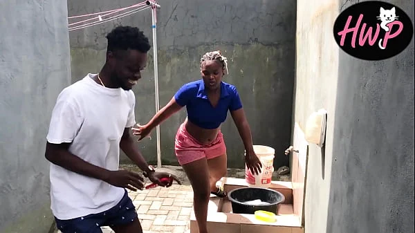 HORNY GIRL RUNNING AFTER HER NEIGBOR’S BIG COCK. ENJOY ON 4K