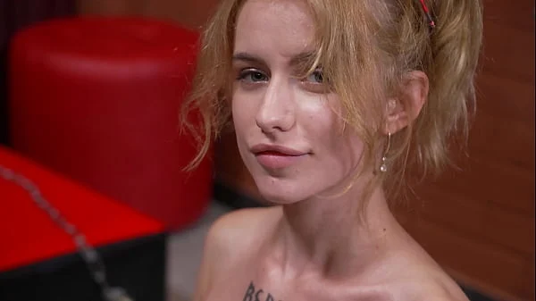 Pervert ordered her to put on stockings