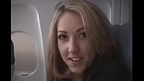 Sarah Peachez – airplane blowjob