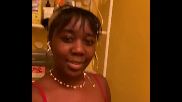 sexy Ebony with BANGS PISSING PEE VIDEO