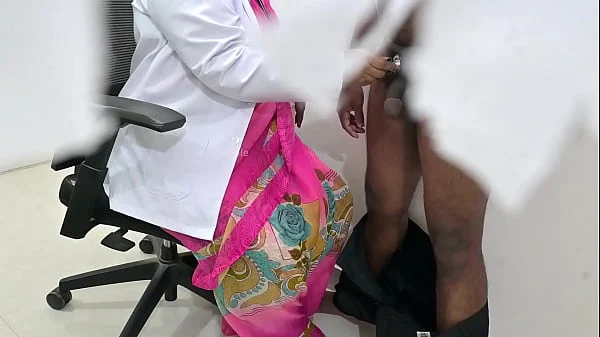 Telugu doctor checking patient dick in clinic