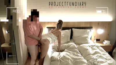 curvy secretary sex after work in white satin dress filmed in hotel room – projectfundiary
