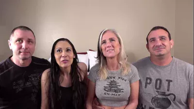 Desperate Amateurs casting hot big tit bbw milfs getting their tight pussies pounded really hard by big cock