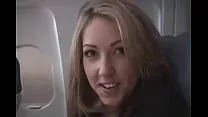 Sarah Peachez – airplane blowjob